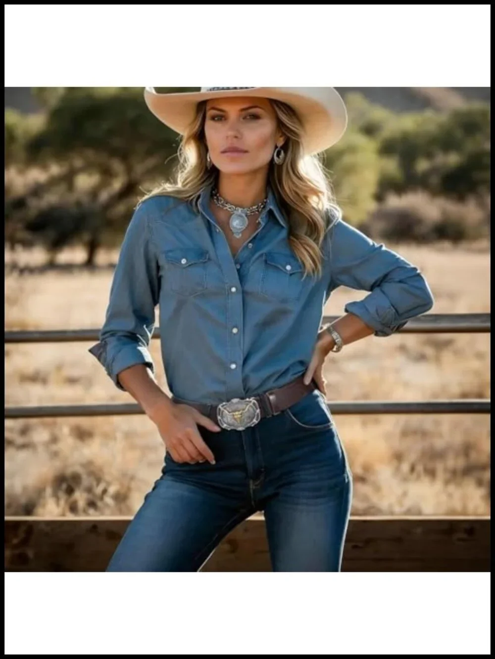 Leather Western Belt with Removable Horse or Bull Buckle for Men Women